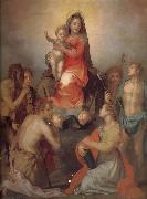 Andrea del Sarto The Virgin and Child with Saints oil painting reproduction
